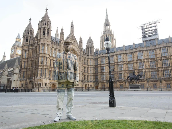 stories_count_them_in_darren_fuller Veteran Darren Fuller painted outside the Houses of Parliament