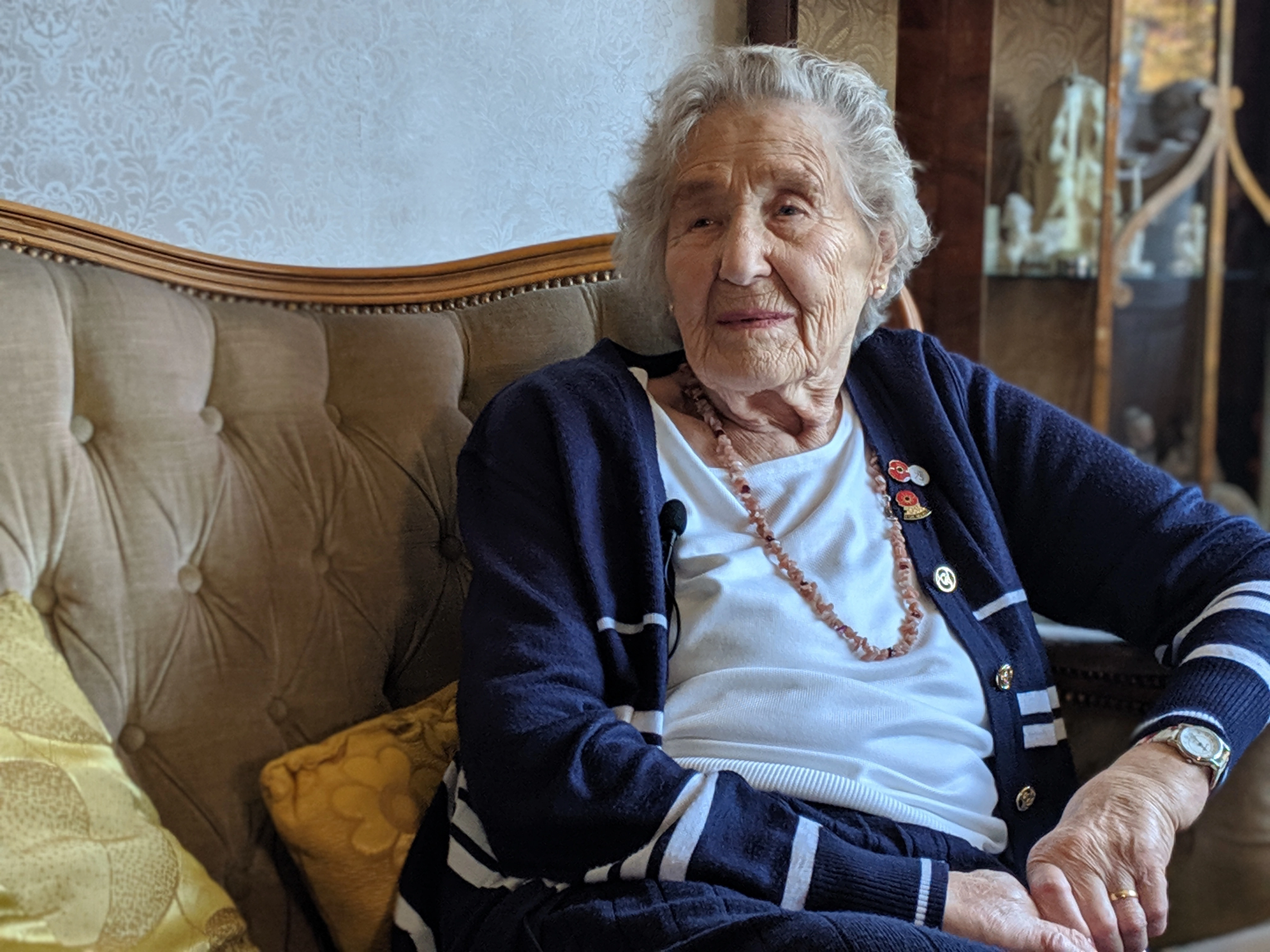 D-Day veteran June Denby