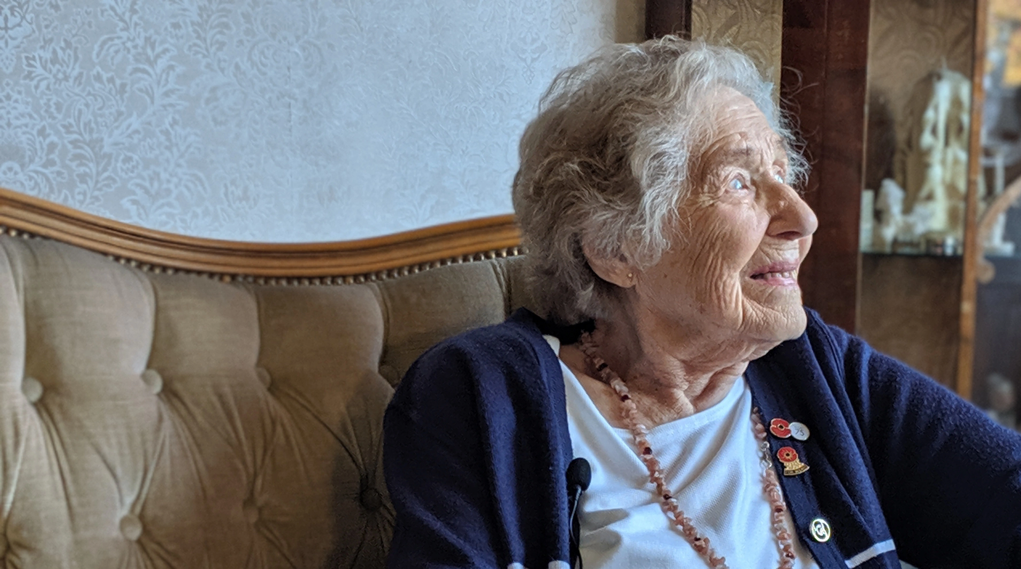 D-Day veteran June Denby