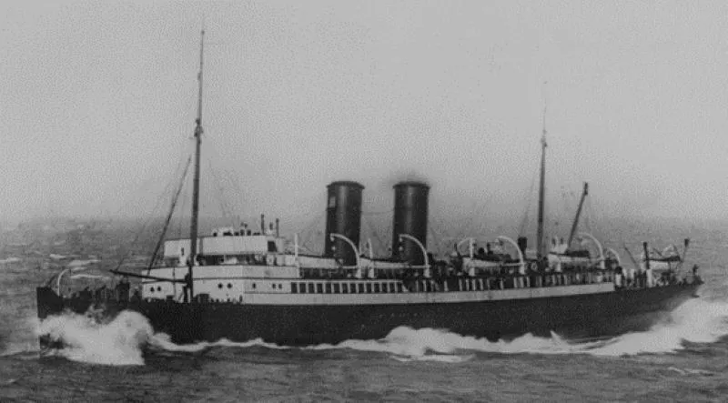 The Maid of New Orleans at sea