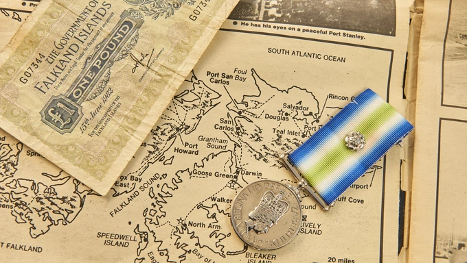 stories_john_sheppard_falklands_medal John's South Atlantic Medal