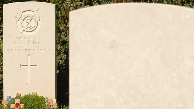 George Edwin Ellison gravestone