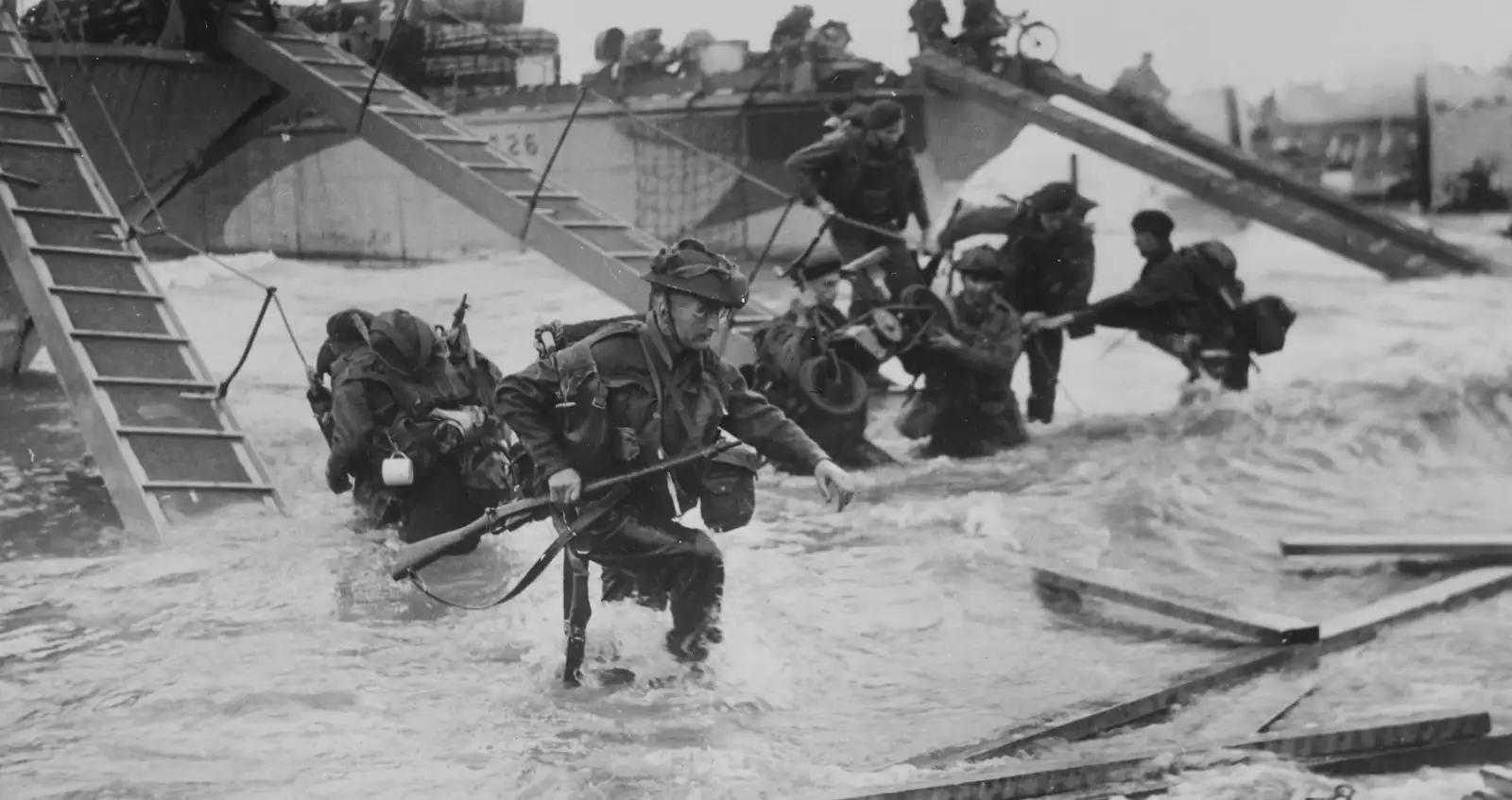 D-Day - Royal Marine Commado's at the Normandy Invasion
