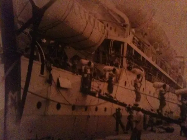 Ship that Joshua travelled on during WW2
