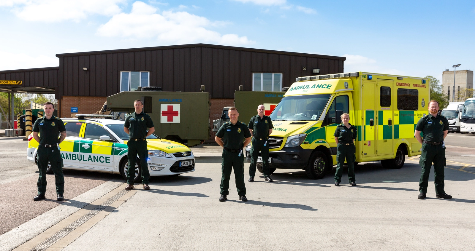 Karl Phillips and colleagues from the Ambulance Service
