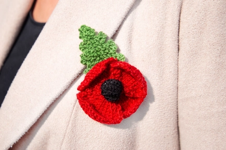 Knitted brooch_2 Knitted brooch_2