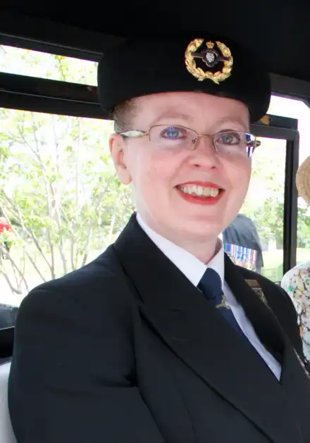 Laura Hayworth Laura Hayworth, RBL Standard Bearer