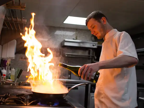 Leon at work Leon at work