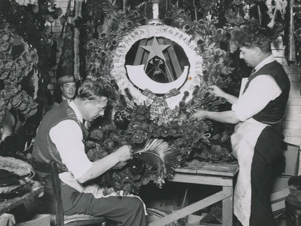 Poppy wreath makers Poppy wreath makers