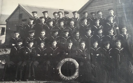 Ray Smith HMS Collingwood 1943 Ray Smith HMS Collingwood 1943
