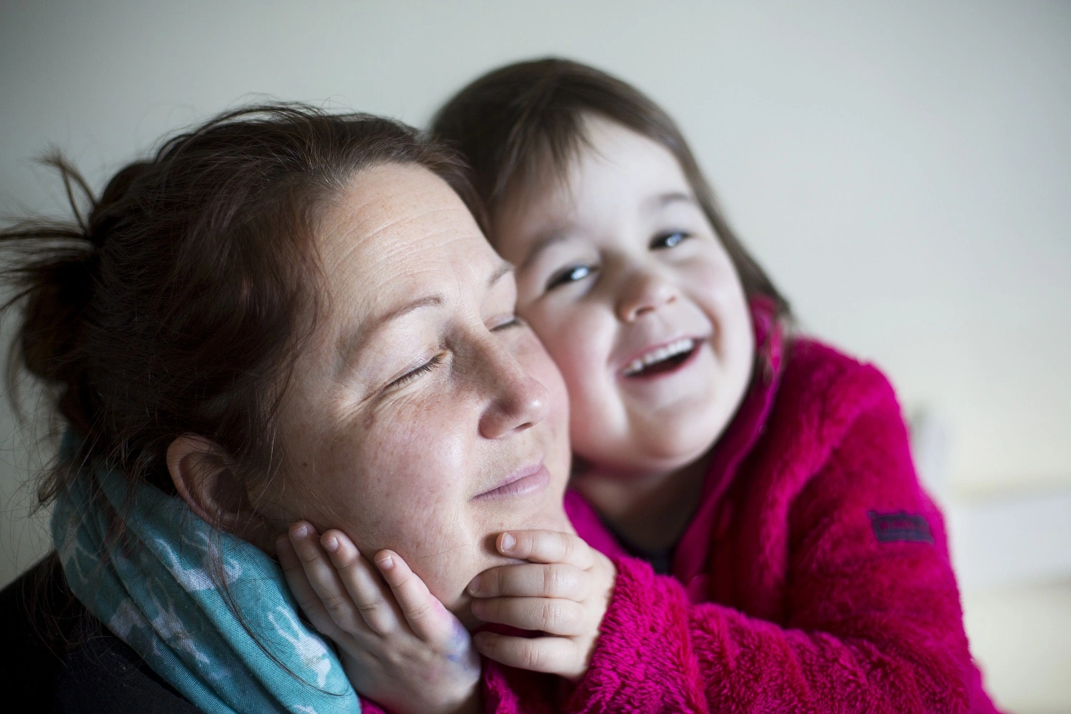 Stacey with her daughter
