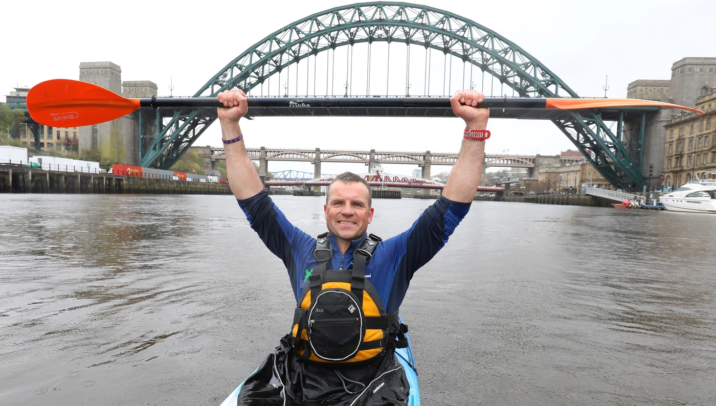 Veteran Dan Smith Paddle of Britain