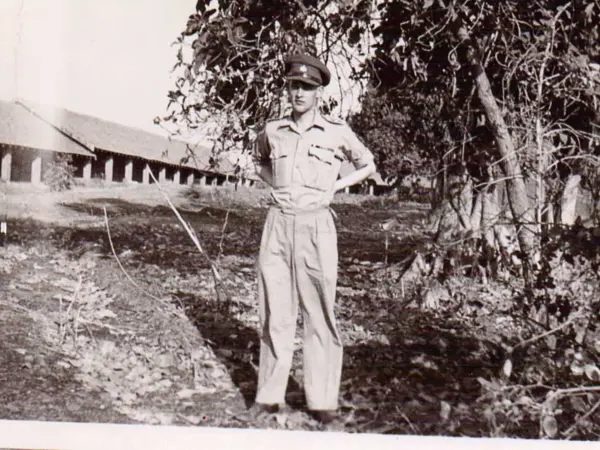 Roy Cockburn in India 1946
