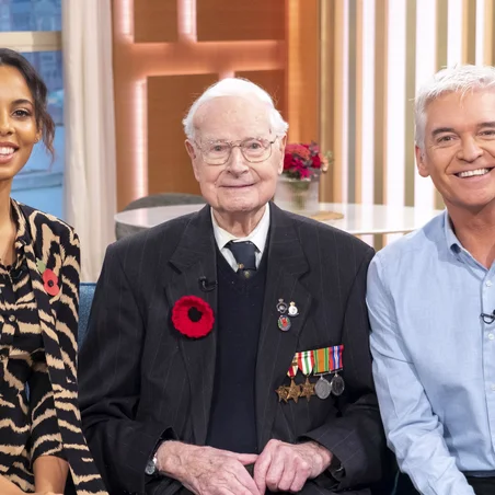 Walter Randall is the Legion's oldest Poppy Appeal collector