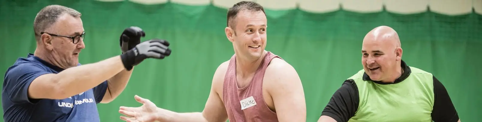 A game of wheelchair basketball at Battle Back Centre