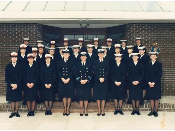Stories_women_at_war_1986_chrissie_hughes_nee_hole_hms_raleigh_story WRNS  Officers’ Training moved from the Royal Naval College, Greenwich to Britannia Royal Naval College, Dartmouth.