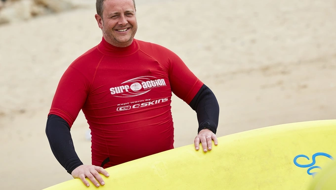 A Surf Action instructor