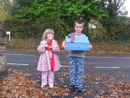 Toby and Jemima poppy 2006