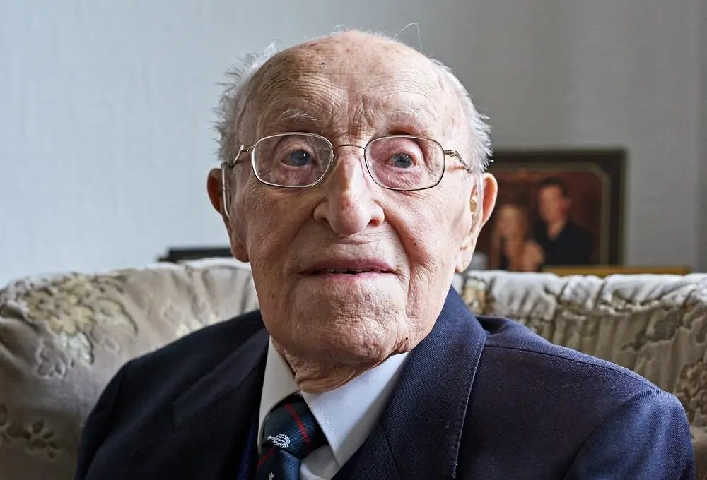 Veteran Tom Boardman in 2017