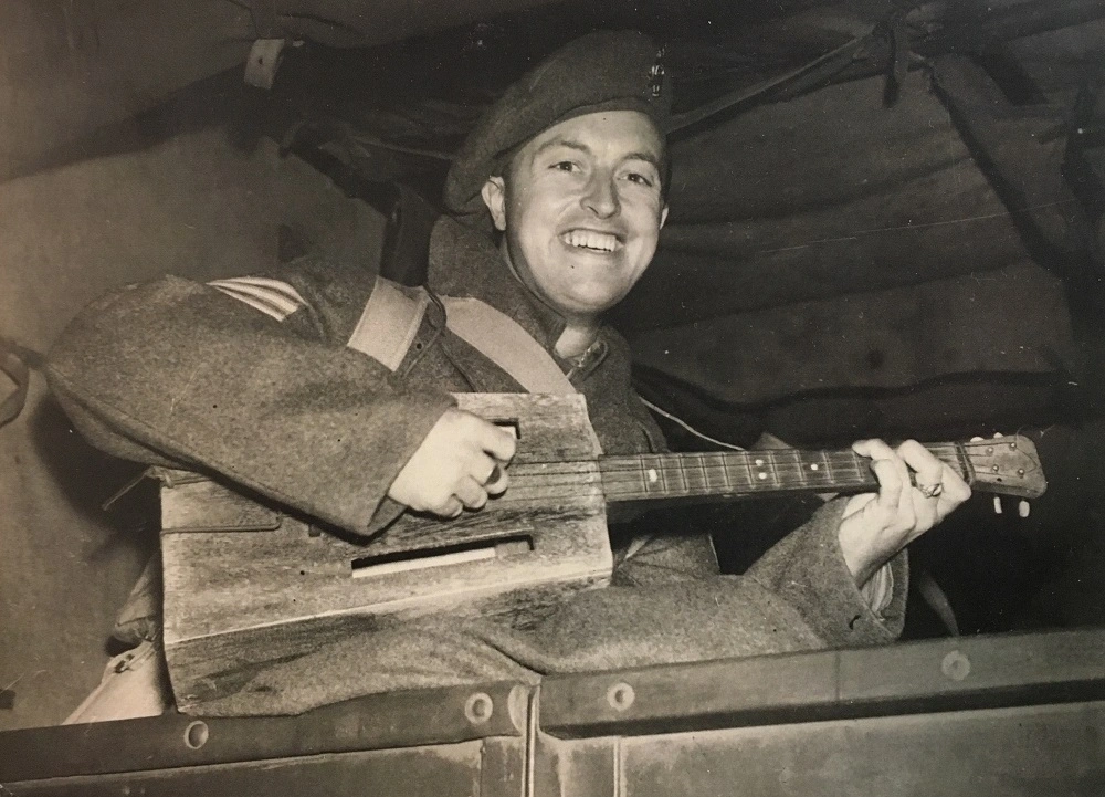 Tom Boardman on his return the UK after being held as a prisoner of war