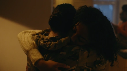 Family embracing Family hugging