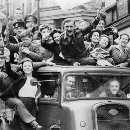 VE Day Celebrations In London - 55736 VE Day Celebrations In London