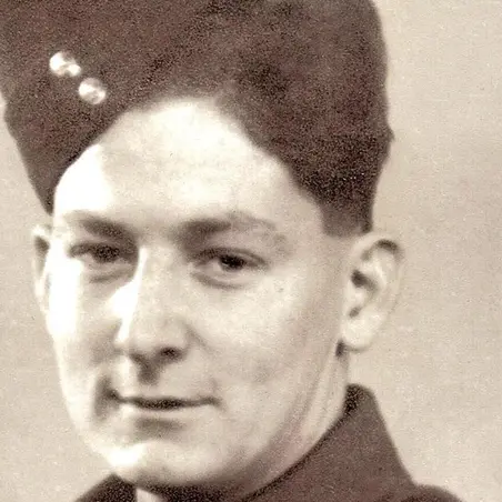 Alan McQuillin in uniform