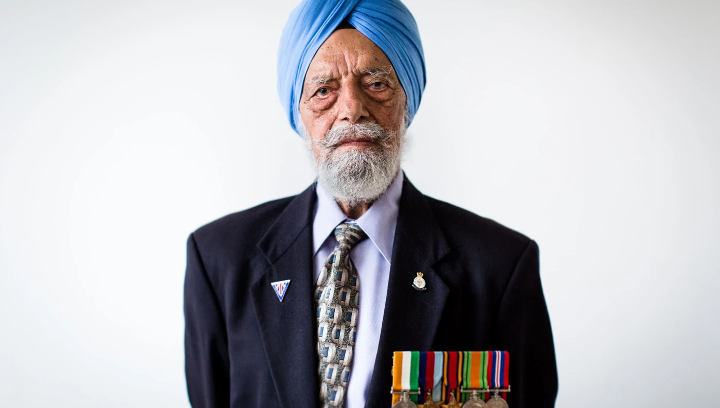 Rajindar modern day in uniform Rajindar modern day in uniform