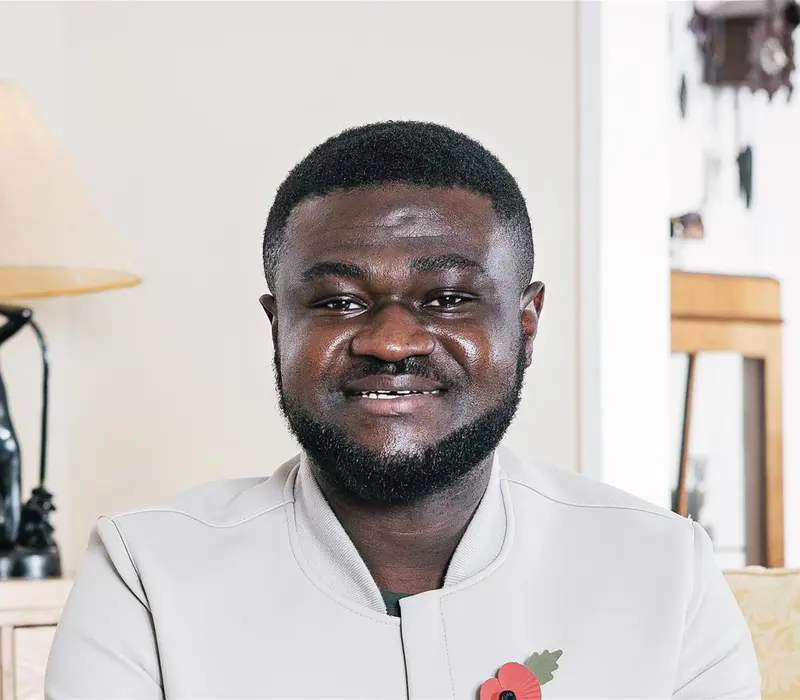 Volunteer Ben Poku