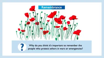 Key Stage 1 - Remembrance Poppies
