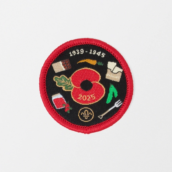 Poppy Scout Uniform badge 2025 Poppy Scout Uniform badge 2025