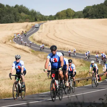 cyclists_pedal_to_paris_2022_day_4-18 Cyclists riding @ Pedal to Paris 2022 - Day 4