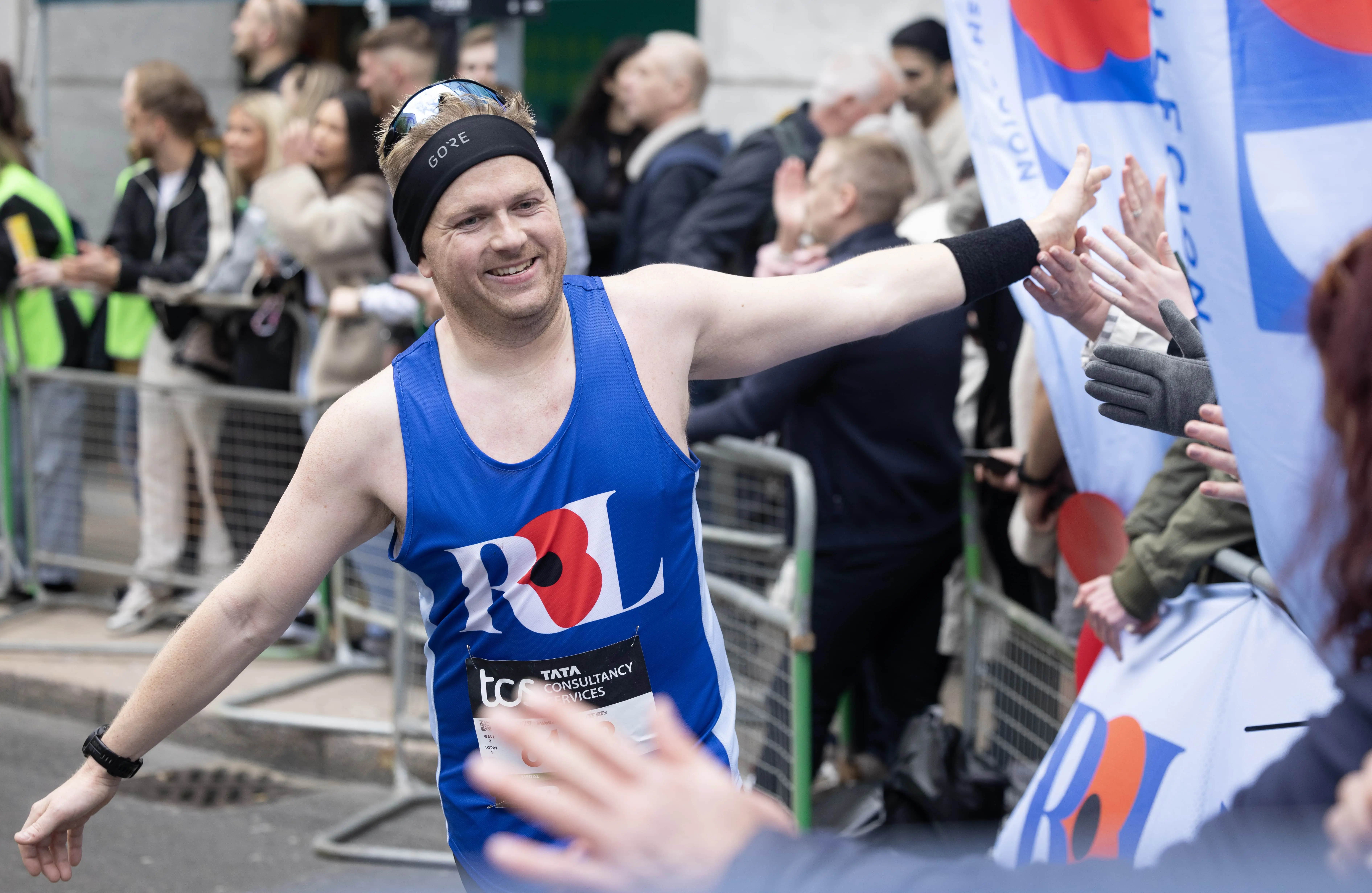 Participant at RBL London Marathon 2024
