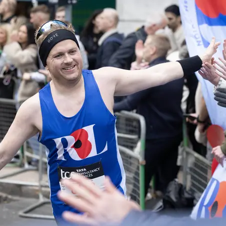 Participant at RBL London Marathon 2024 - 110 Participant at RBL London Marathon 2024