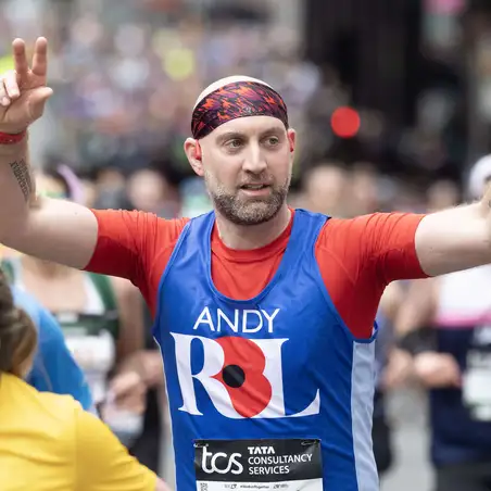 RBL_London_Marathon_2024-142 Participant at RBL London Marathon 2024