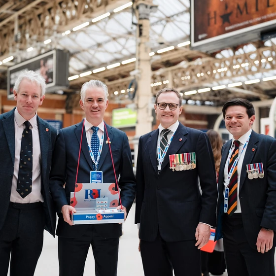 James Cartlidge MP, Danny Kruger MP, Tom Tugendhat MP collecting at Victoria station James Cartlidge MP, Danny Kruger MP, Tom Tugendhat MP collecting at Victoria station