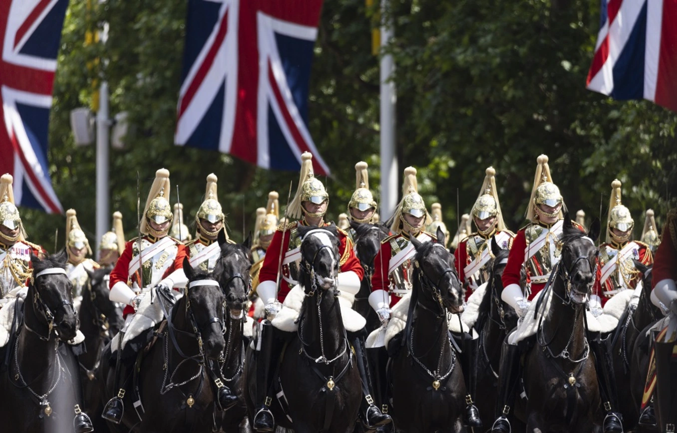 Trooping the Colour to mark the Platinum Jubilee