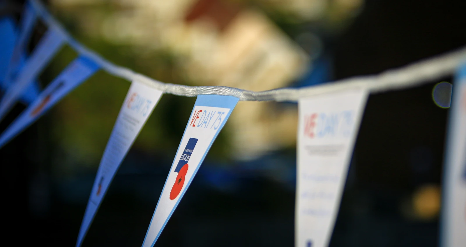 Bunting for VE Day Bunting for VE Day