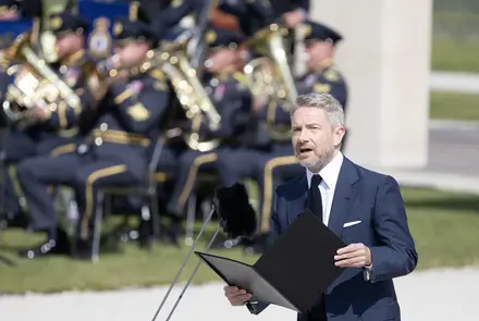 Martin Freeman at Normandy D-Day 80 Martin Freeman at Normandy D-Day 80