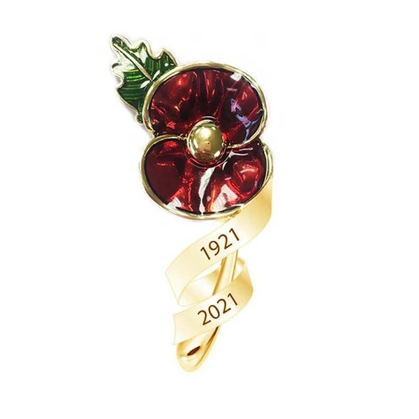 Dated Scroll Legacy Brooches Dated Scroll Legacy Brooches