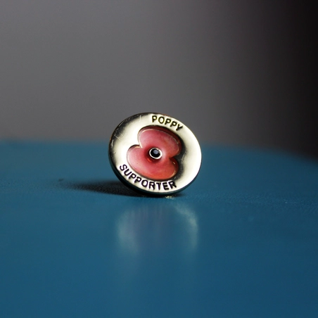 Poppy Supporter pin Poppy Supporter pin