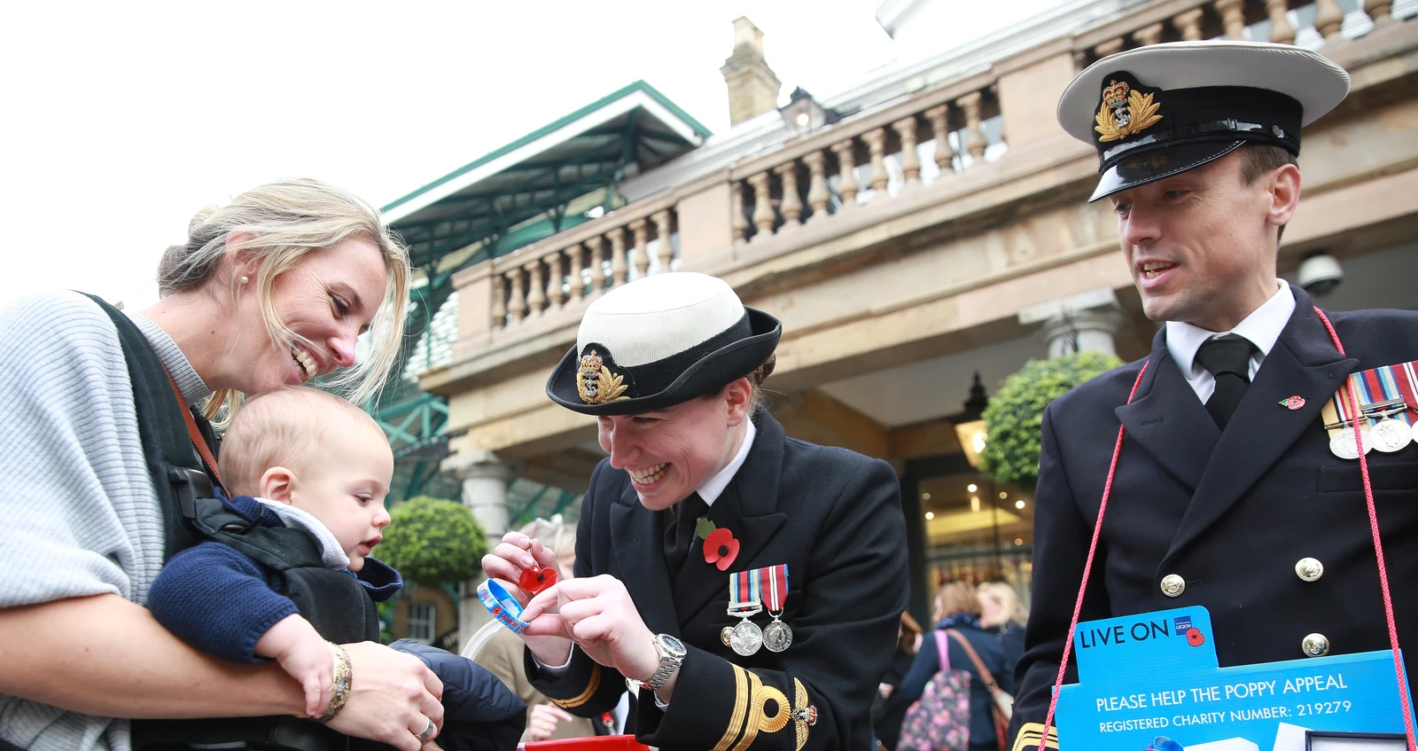 RBL Poppy Appeal collectors